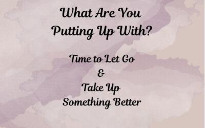 Time to Let Go (and Take Up Something Better)